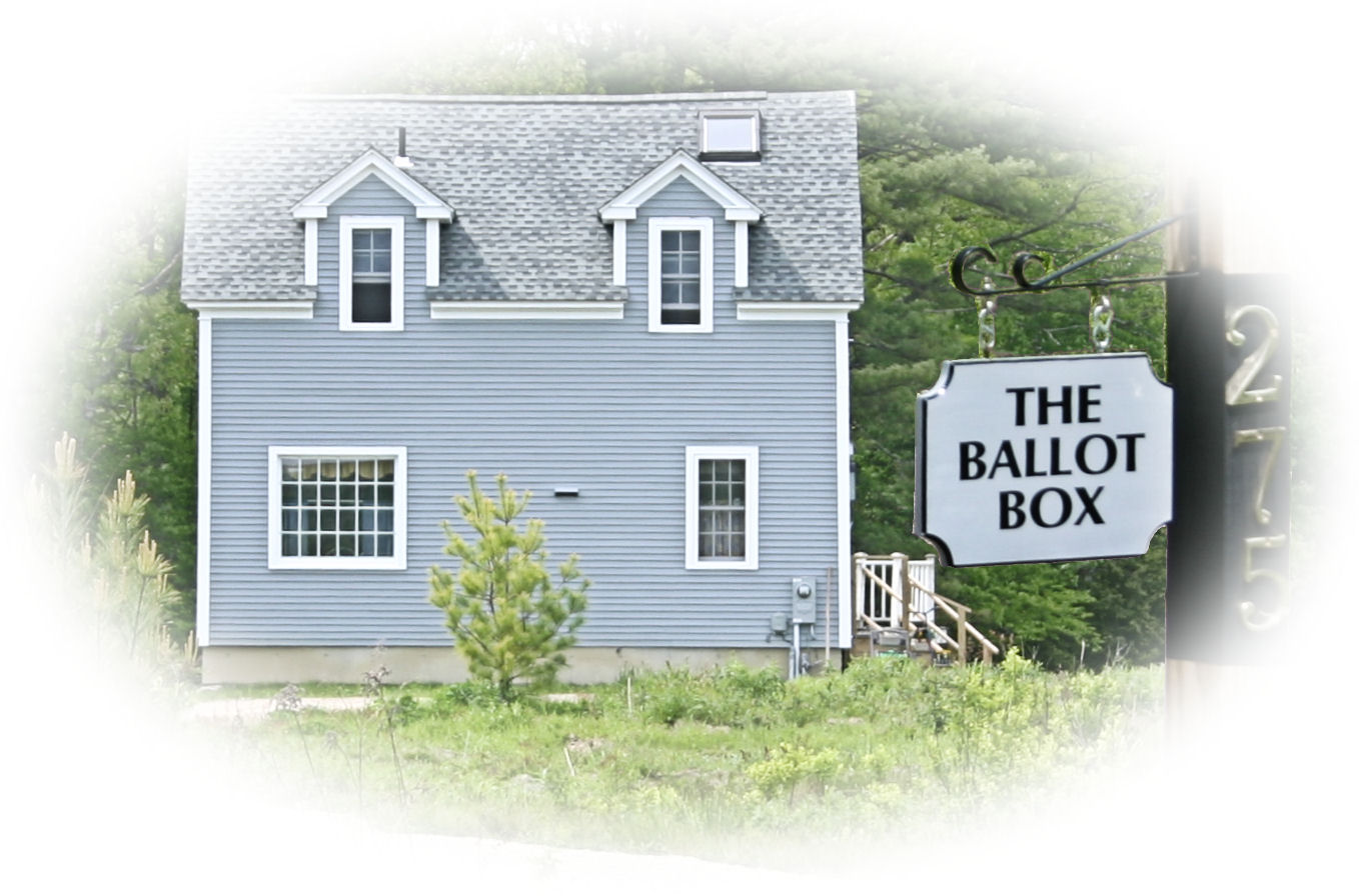 Ballot Box in Spring
